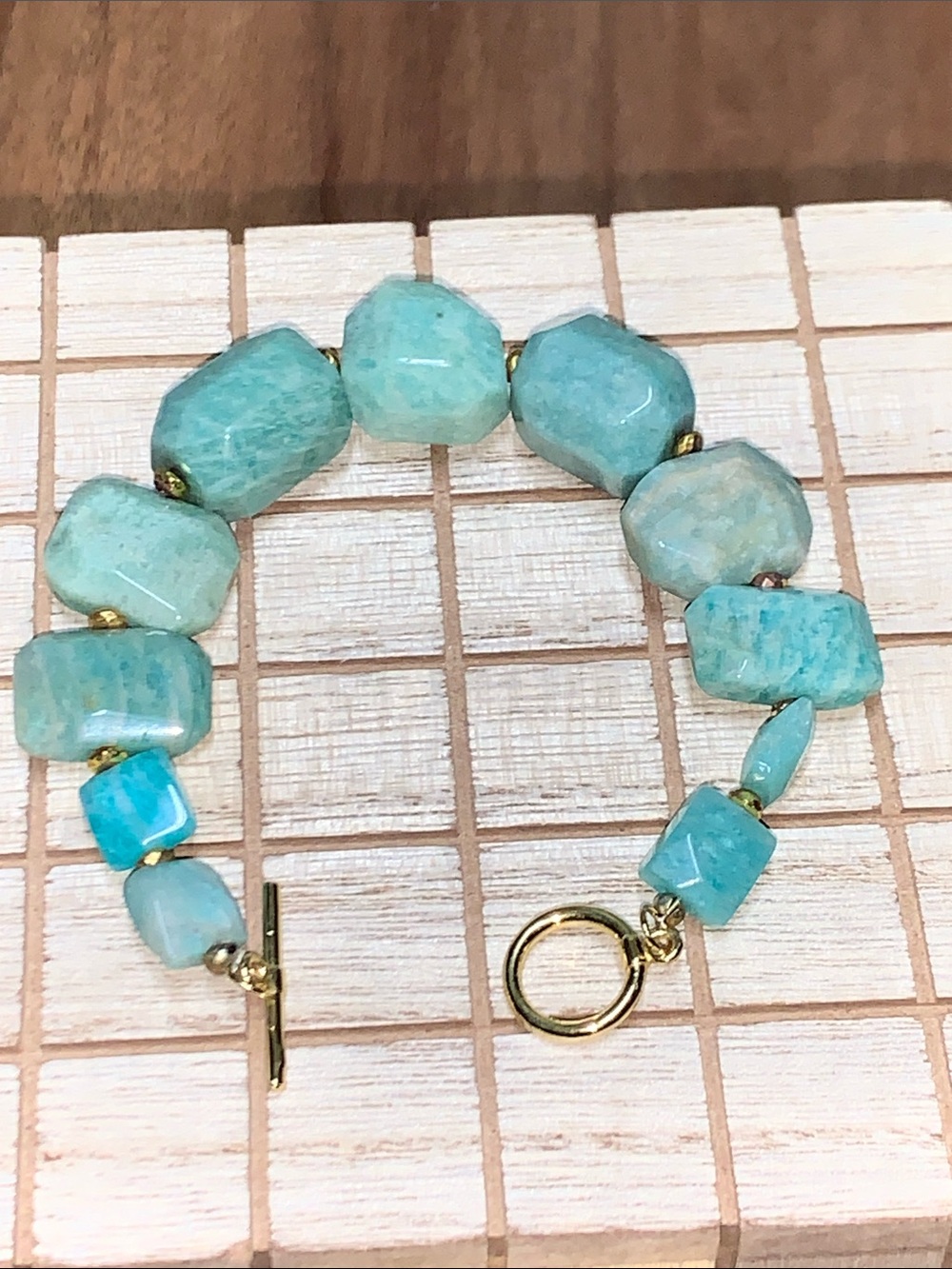 Studio Barse Amazonite Bracelet - Picture 2 of 3